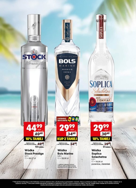 Delikatesy Centrum - gazetka promocyjna Gazetka alkoholowa  do niedzieli 20.07 - strona 16