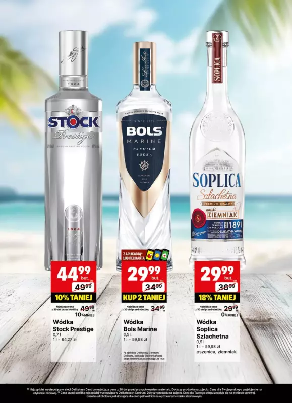 Delikatesy Centrum - gazetka promocyjna Gazetka alkoholowa  do niedzieli 20.07 - strona 16