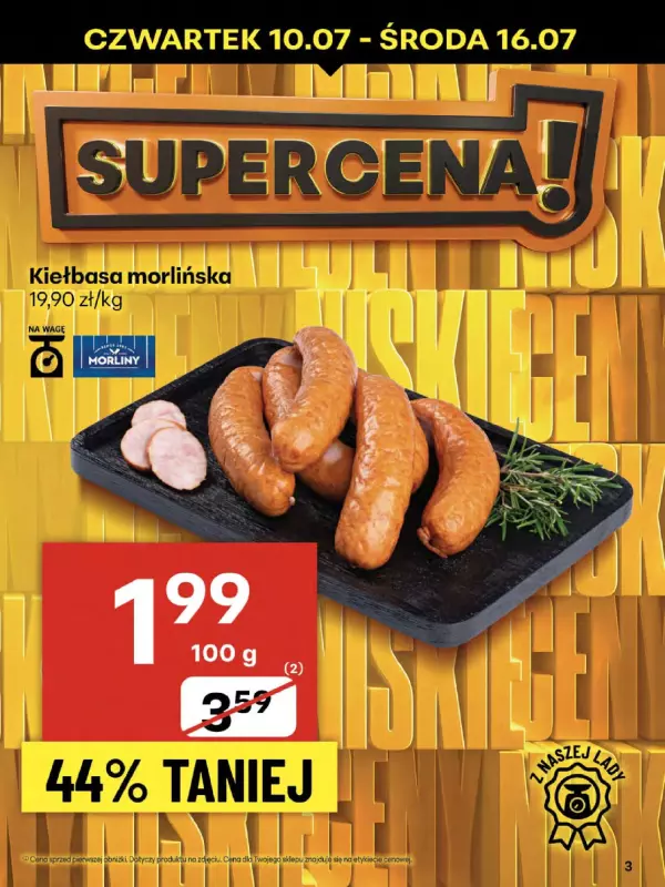 Delikatesy Centrum - gazetka promocyjna Gazetka   - strona 3