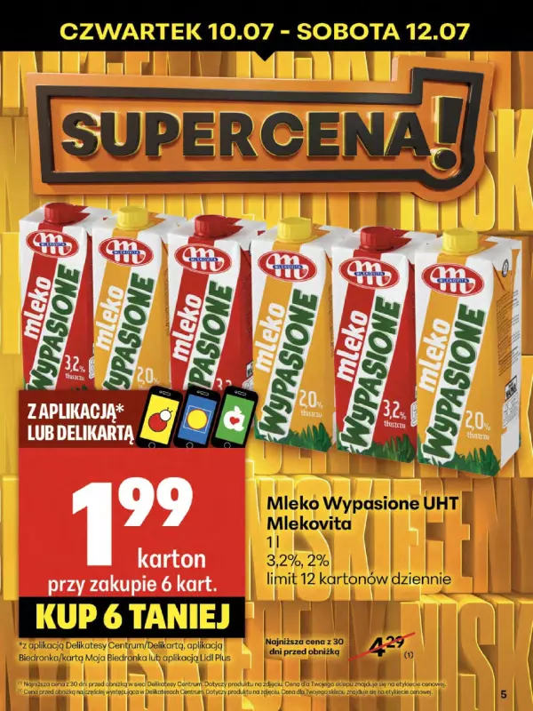 Delikatesy Centrum - gazetka promocyjna Gazetka od czwartku 10.07 do środy 16.07 - strona 5