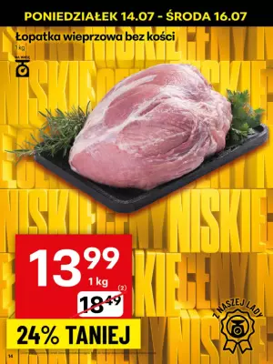 Delikatesy Centrum - gazetka promocyjna Gazetka od poniedziałku 14.07 do niedzieli 20.07 - strona 14