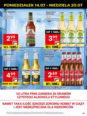 Delikatesy Centrum - gazetka promocyjna Gazetka od poniedziałku 14.07 do niedzieli 20.07 - strona 35