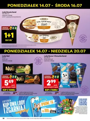 Delikatesy Centrum - gazetka promocyjna Gazetka od poniedziałku 14.07 do niedzieli 20.07 - strona 30
