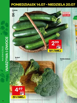 Delikatesy Centrum - gazetka promocyjna Gazetka od poniedziałku 14.07 do niedzieli 20.07 - strona 12