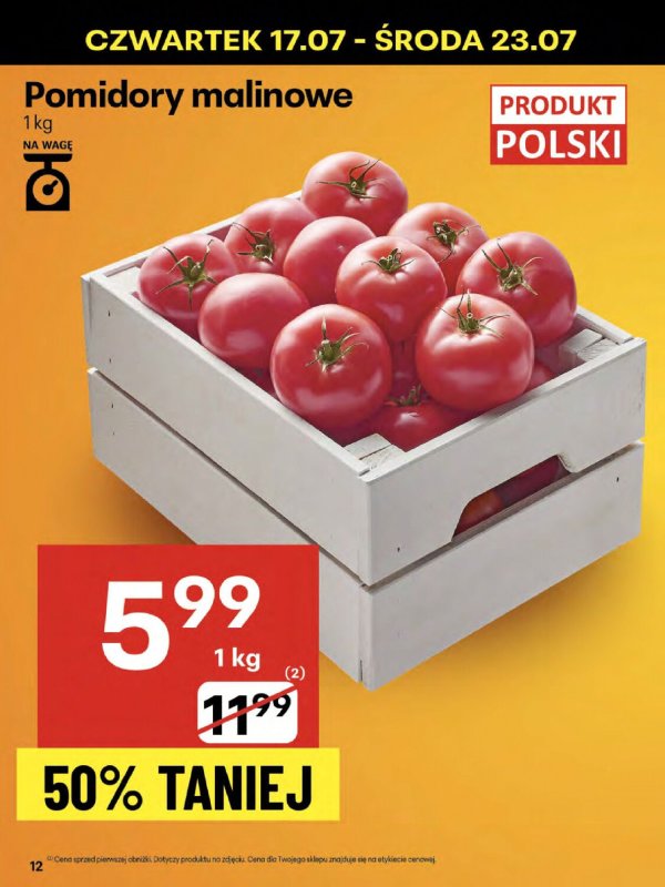 Delikatesy Centrum - gazetka promocyjna Gazetka od czwartku 17.07 do środy 23.07 - strona 12