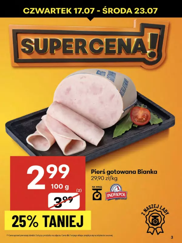Delikatesy Centrum - gazetka promocyjna Gazetka   - strona 3