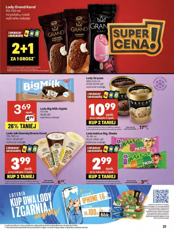 Delikatesy Centrum - gazetka promocyjna Gazetka od czwartku  do środy 30.07 - strona 31