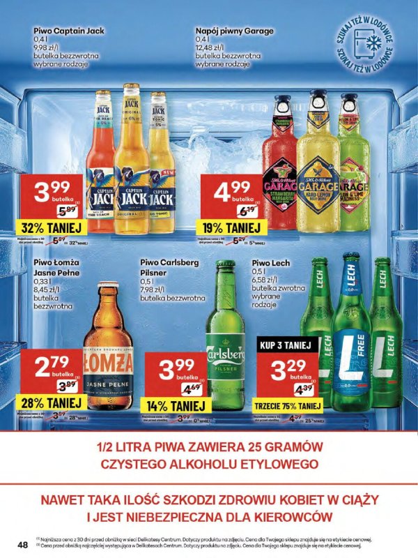 Delikatesy Centrum - gazetka promocyjna Gazetka od czwartku  do środy 30.07 - strona 48