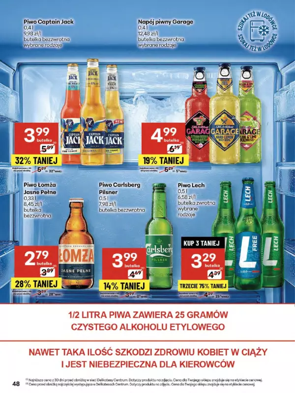 Delikatesy Centrum - gazetka promocyjna Gazetka od czwartku  do środy 30.07 - strona 48