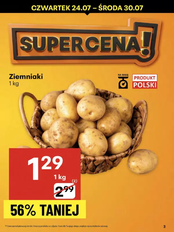 Delikatesy Centrum - gazetka promocyjna Gazetka od czwartku  do środy 30.07 - strona 3