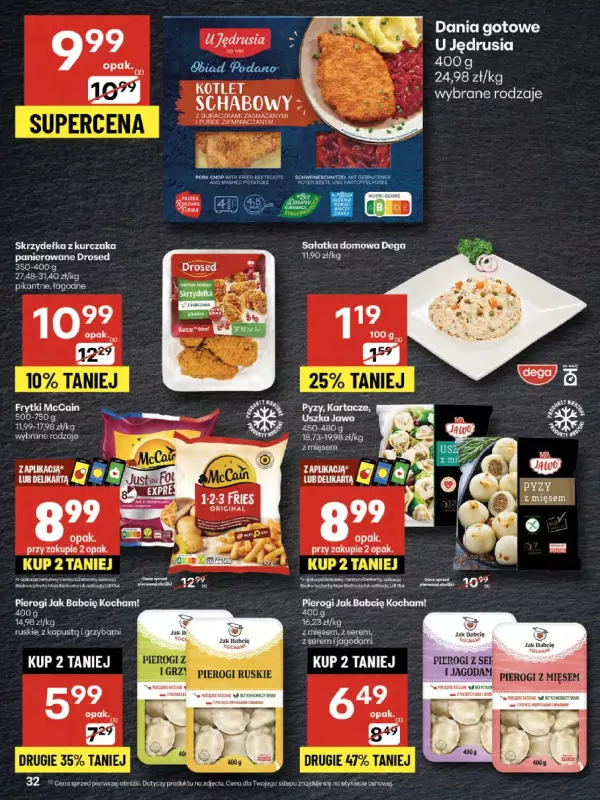 Delikatesy Centrum - gazetka promocyjna Gazetka od czwartku  do środy 30.07 - strona 32