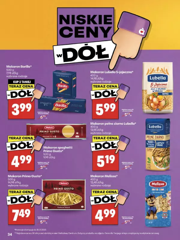 Delikatesy Centrum - gazetka promocyjna Gazetka od czwartku  do środy 30.07 - strona 34