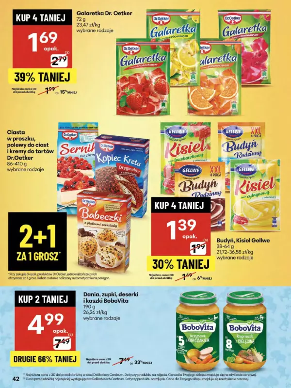 Delikatesy Centrum - gazetka promocyjna Gazetka od czwartku  do środy 30.07 - strona 42
