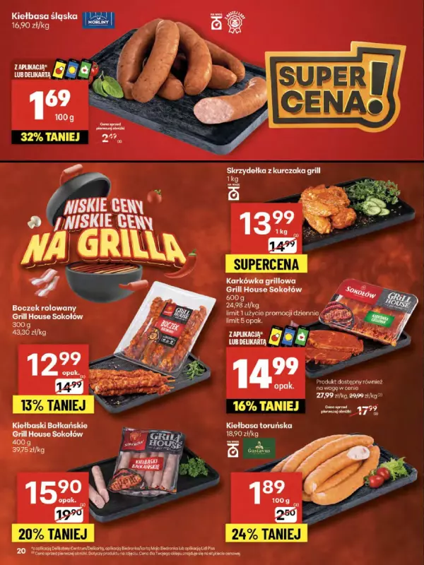 Delikatesy Centrum - gazetka promocyjna Gazetka od czwartku  do środy 30.07 - strona 20