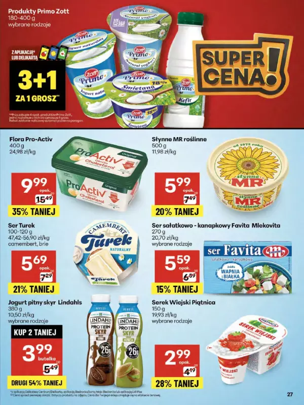 Delikatesy Centrum - gazetka promocyjna Gazetka od czwartku  do środy 30.07 - strona 27