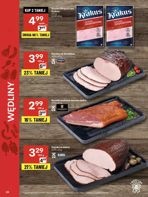Delikatesy Centrum - gazetka promocyjna Gazetka od czwartku  do środy 30.07 - strona 24
