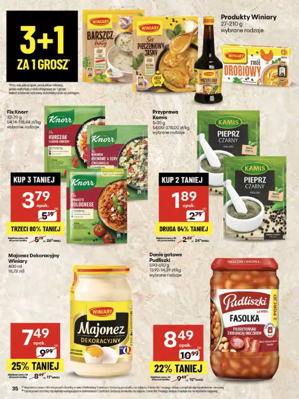 Delikatesy Centrum - gazetka promocyjna Gazetka od czwartku od czwartku 31.07 do środy 06.08 - strona 35