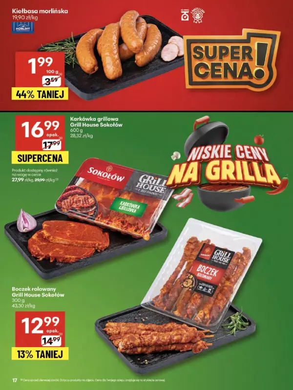 Delikatesy Centrum - gazetka promocyjna Gazetka  do środy 13.08 - strona 17