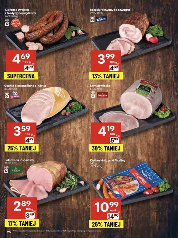 Delikatesy Centrum - gazetka promocyjna Gazetka  do środy 13.08 - strona 25
