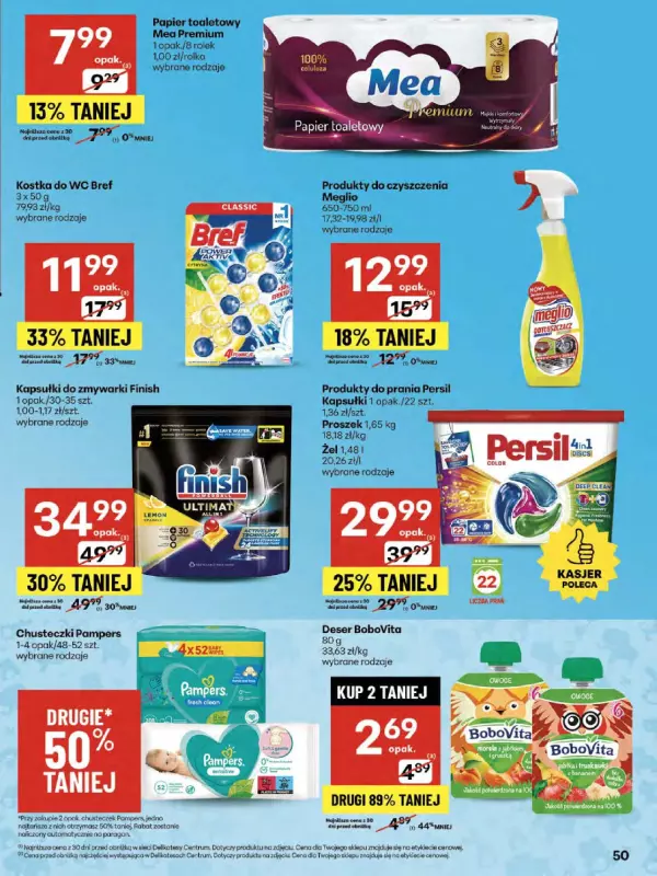 Delikatesy Centrum - gazetka promocyjna Gazetka  do środy 13.08 - strona 50