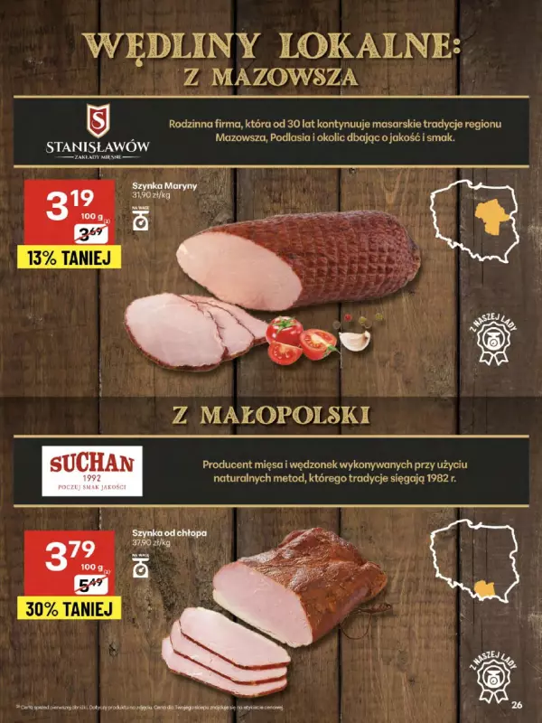 Delikatesy Centrum - gazetka promocyjna Gazetka  do środy 13.08 - strona 26