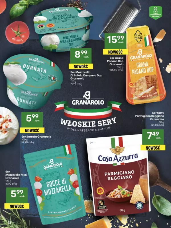 Delikatesy Centrum - gazetka promocyjna Gazetka  do środy 13.08 - strona 31