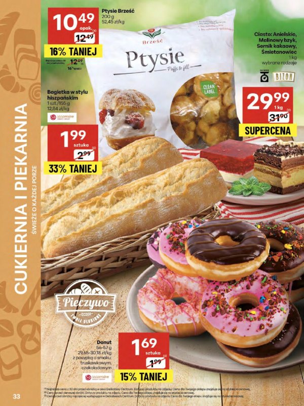 Delikatesy Centrum - gazetka promocyjna Gazetka  do środy 13.08 - strona 33