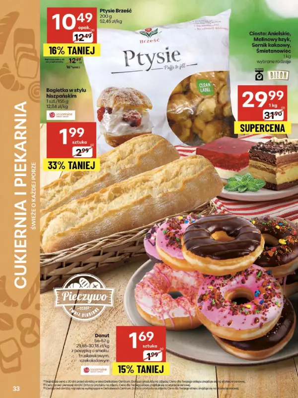 Delikatesy Centrum - gazetka promocyjna Gazetka  do środy 13.08 - strona 33
