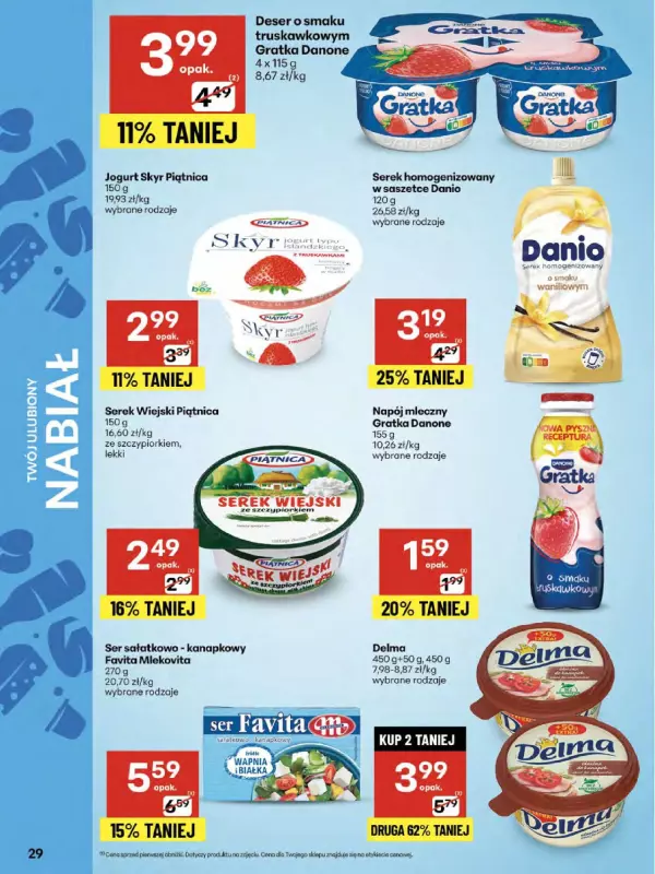 Delikatesy Centrum - gazetka promocyjna Gazetka  do środy 20.08 - strona 29