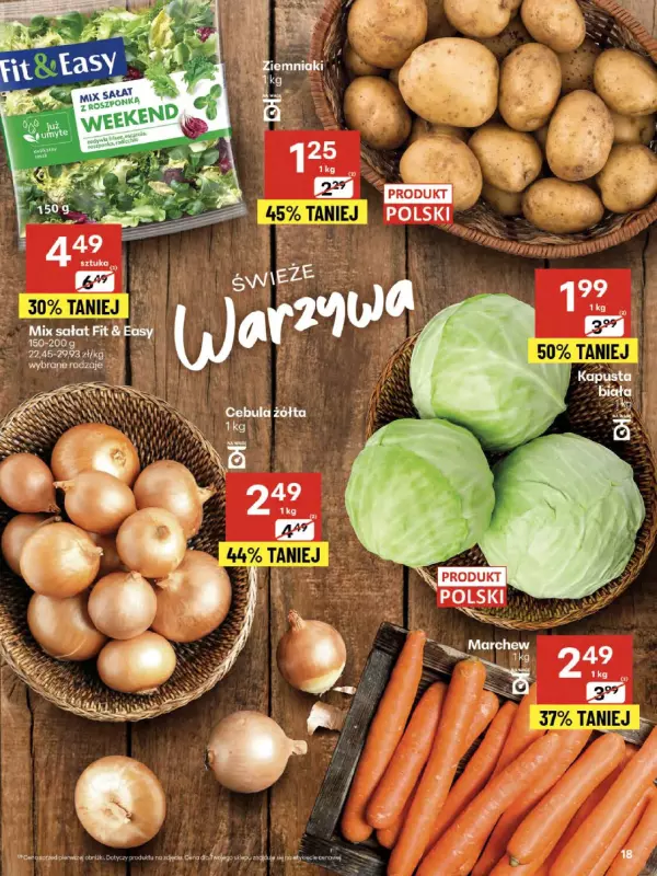 Delikatesy Centrum - gazetka promocyjna Gazetka  do środy 27.08 - strona 18