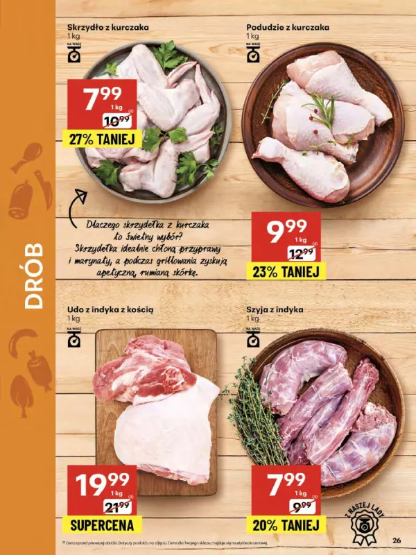 Delikatesy Centrum - gazetka promocyjna Gazetka  do środy 27.08 - strona 26
