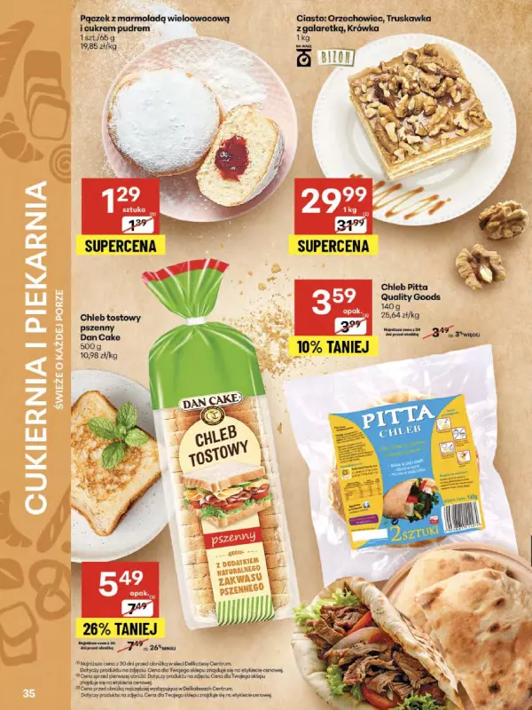 Delikatesy Centrum - gazetka promocyjna Gazetka  do środy 27.08 - strona 35