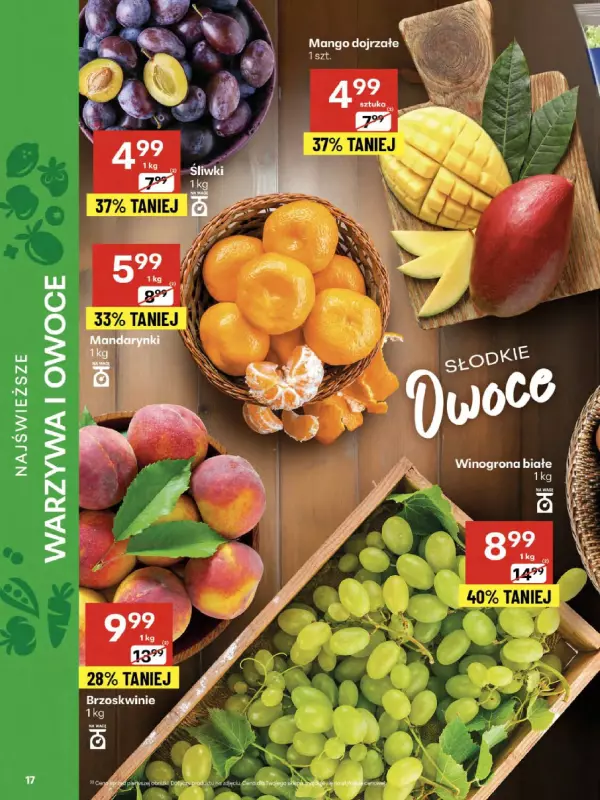Delikatesy Centrum - gazetka promocyjna Gazetka  do środy 27.08 - strona 17