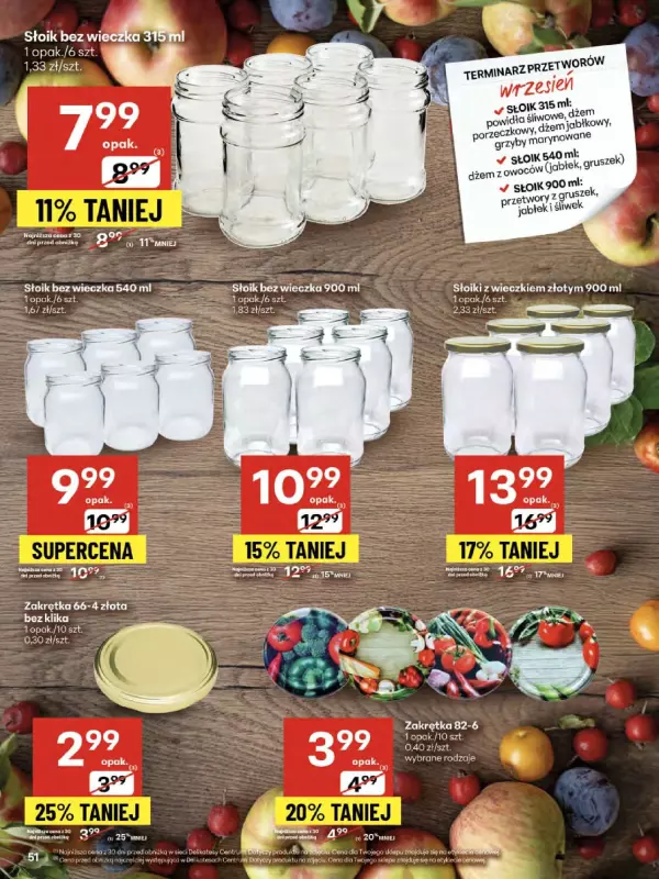 Delikatesy Centrum - gazetka promocyjna Gazetka  do środy 27.08 - strona 51