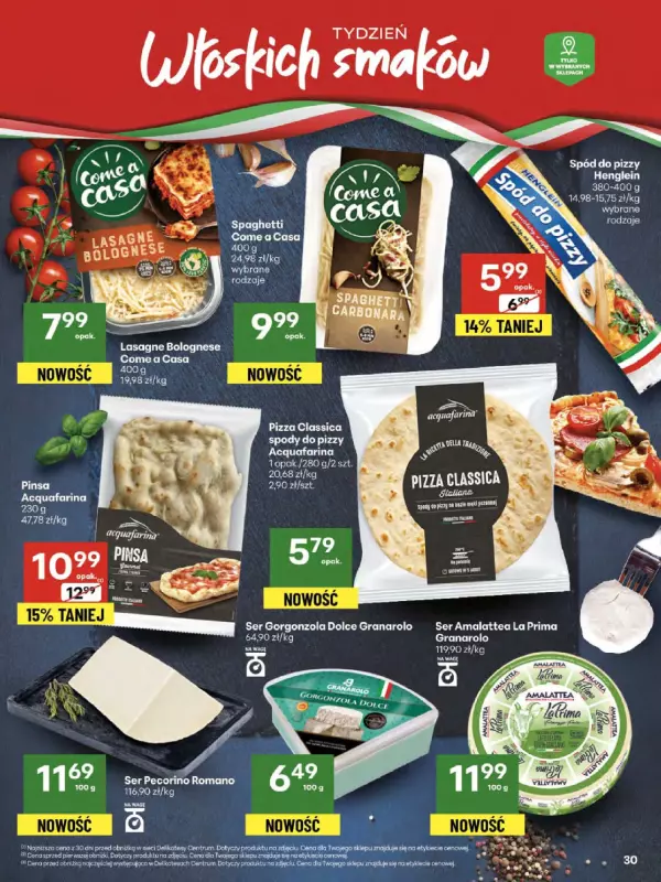 Delikatesy Centrum - gazetka promocyjna Gazetka  do środy 27.08 - strona 30