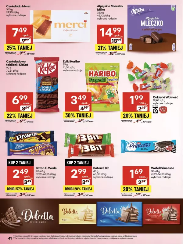 Delikatesy Centrum - gazetka promocyjna Gazetka  do środy 03.09 - strona 41
