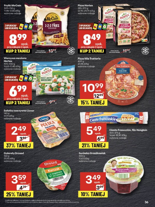 Delikatesy Centrum - gazetka promocyjna Gazetka  do środy 03.09 - strona 36