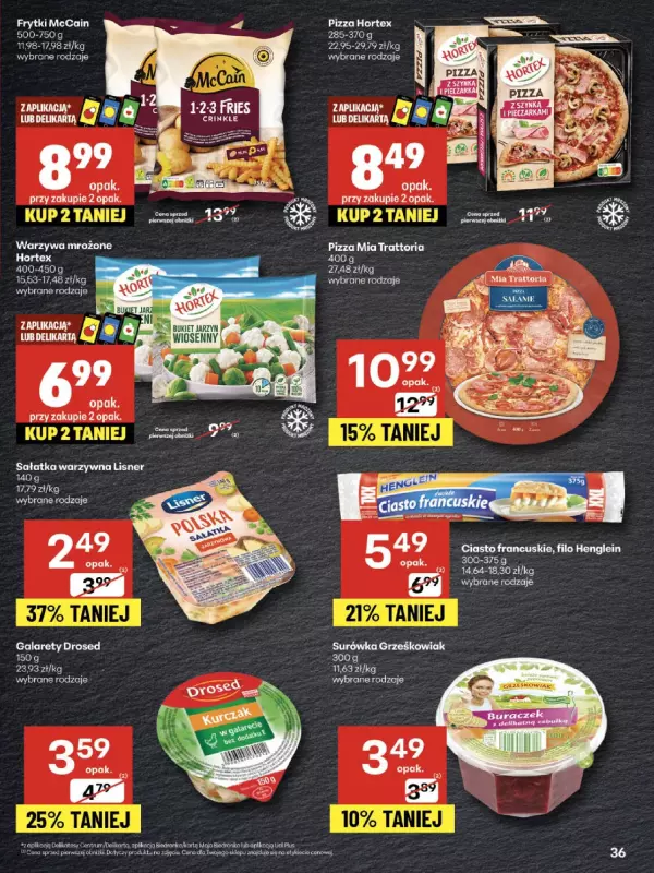 Delikatesy Centrum - gazetka promocyjna Gazetka  do środy 03.09 - strona 36