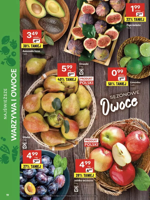 Delikatesy Centrum - gazetka promocyjna Gazetka  do środy 03.09 - strona 19