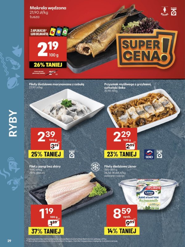 Delikatesy Centrum - gazetka promocyjna Gazetka  do środy 03.09 - strona 29