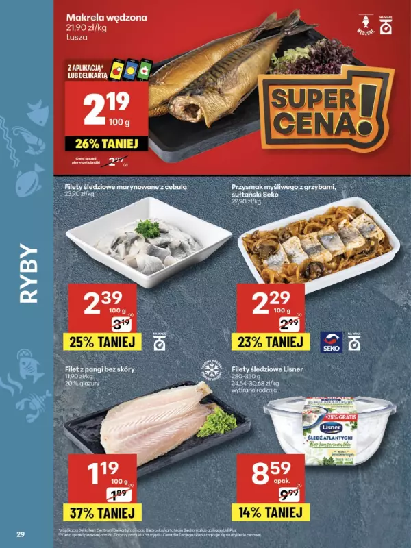 Delikatesy Centrum - gazetka promocyjna Gazetka  do środy 03.09 - strona 29