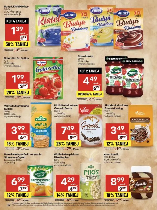 Delikatesy Centrum - gazetka promocyjna Gazetka  do środy 03.09 - strona 39