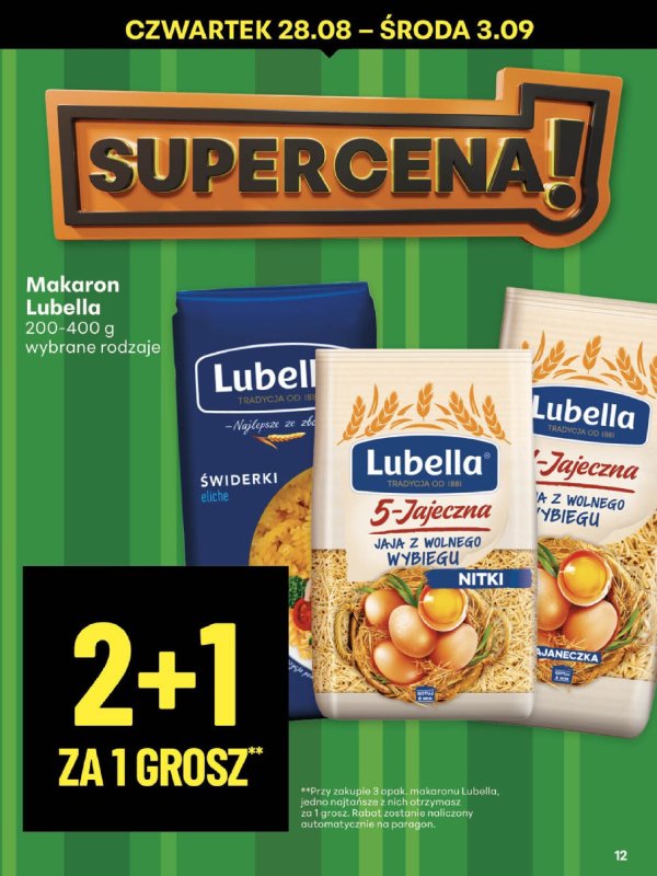 Delikatesy Centrum - gazetka promocyjna Gazetka  do środy 03.09 - strona 12