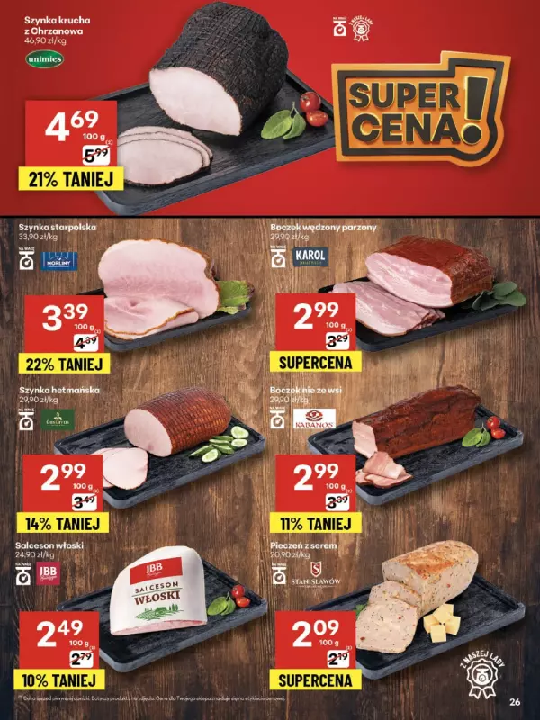 Delikatesy Centrum - gazetka promocyjna Gazetka  do środy 03.09 - strona 26