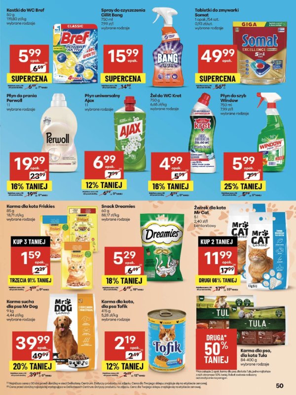 Delikatesy Centrum - gazetka promocyjna Gazetka  do środy 03.09 - strona 50