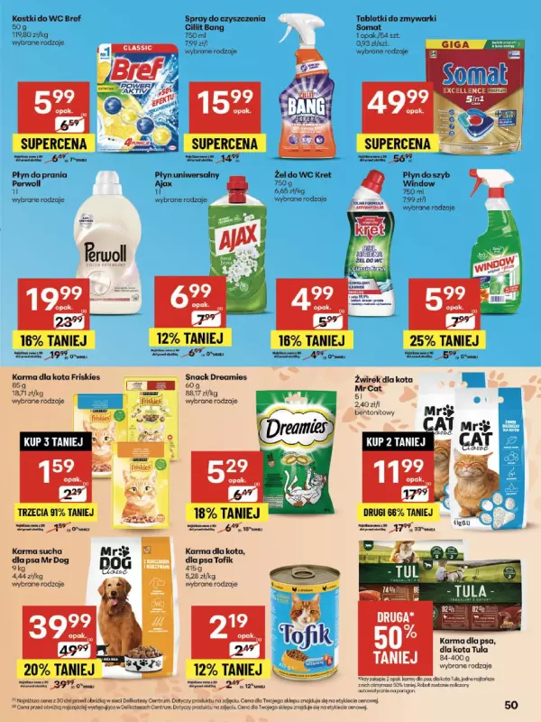 Delikatesy Centrum - gazetka promocyjna Gazetka  do środy 03.09 - strona 50