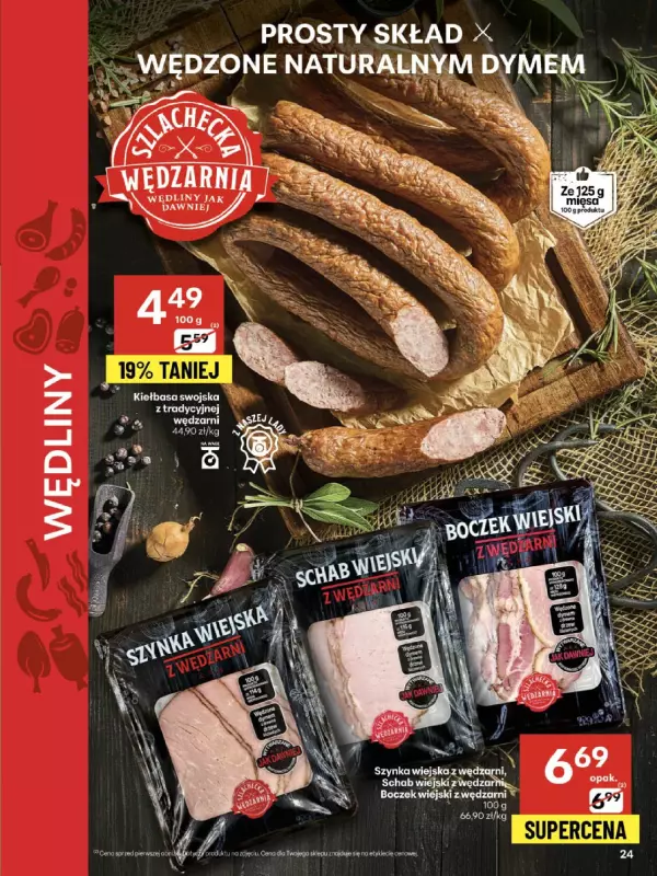 Delikatesy Centrum - gazetka promocyjna Gazetka  do środy 03.09 - strona 24