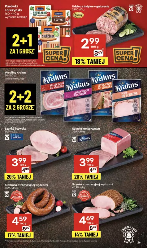 Delikatesy Centrum - gazetka promocyjna Gazetka  do środy 10.09 - strona 26