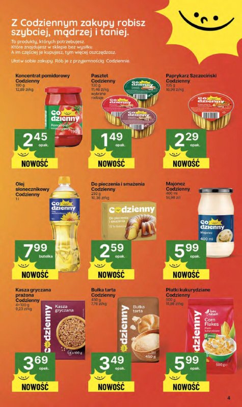 Delikatesy Centrum - gazetka promocyjna Gazetka  do środy 10.09 - strona 4