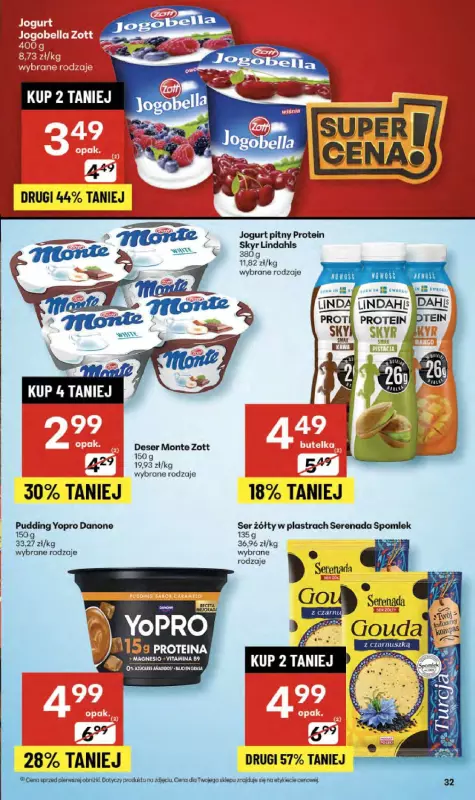 Delikatesy Centrum - gazetka promocyjna Gazetka  do środy 10.09 - strona 32